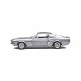 Shelby GT500 Bandes grises et noires 1967 1/18
