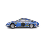 Alpine A110 1600S Blue N°19 Mouton/Conconi WRC 1976 1:18