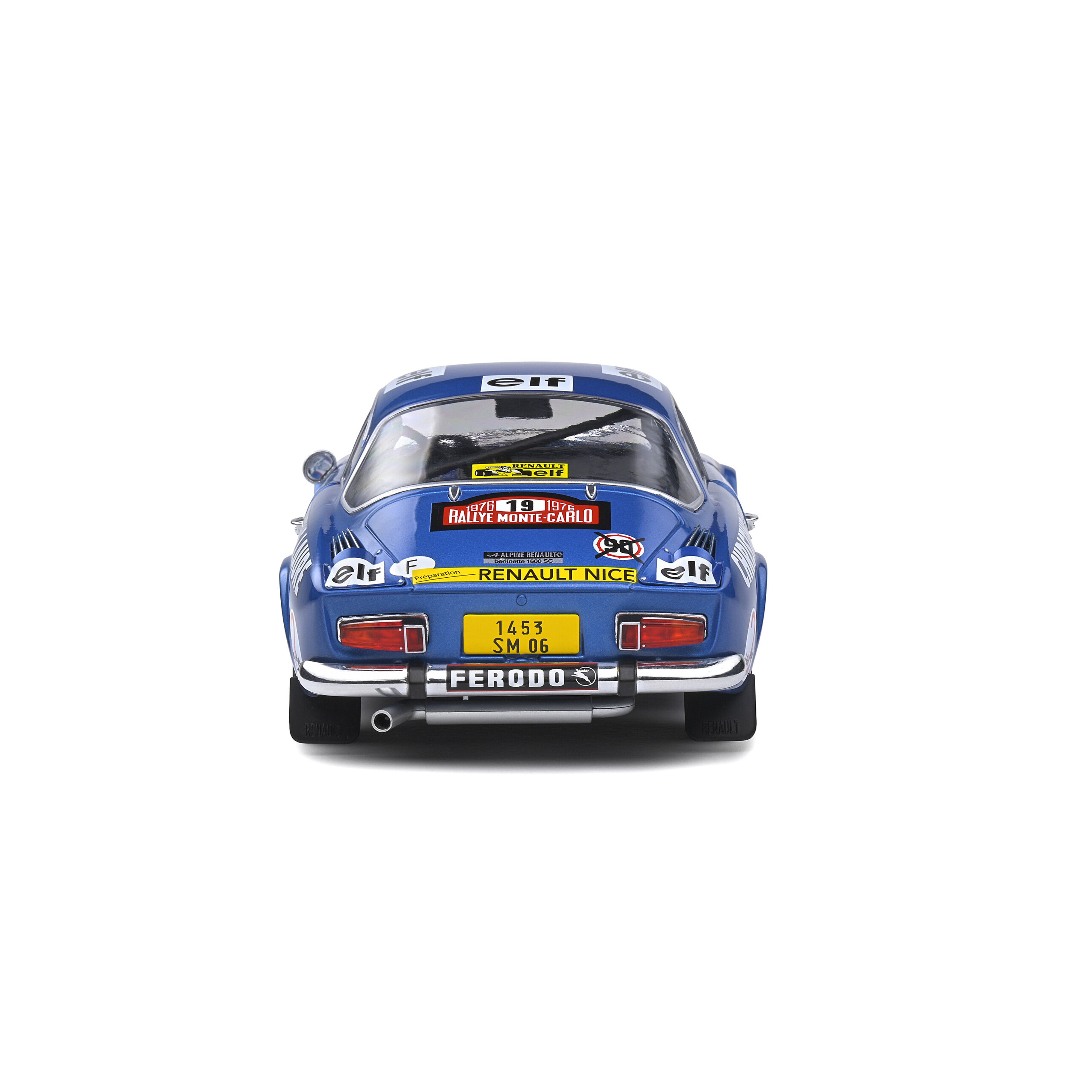 Alpine A110 1600S Blue N°19 Mouton/Conconi WRC 1976 1:18 – Norev