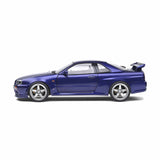 Nissan Skyline (R34) GT-R Z Tune Midnight Purple 1999 1:18