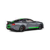 Ford Mustang Shelby GT500 Carbonised Grey/Neon Green 2020 1:18