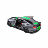 Ford Mustang Shelby GT500 Carbonised Grey/Neon Green 2020 1:18