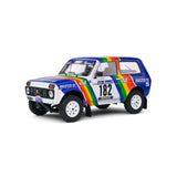 Lada Niva Blanc #182 Jabouille / Sardou Paris-Dakar 1984 1/18