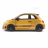 Fiat F595 Abarth Solido Works Jaune 2024 1/18