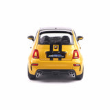 Fiat F595 Abarth Solido Works Jaune 2024 1/18