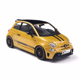 Fiat F595 Abarth Solido Works Jaune 2024 1/18