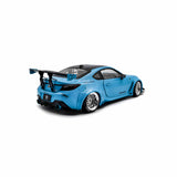 Toyota GR86 LBWK Body Kit Baby Blue 2024 1:18
