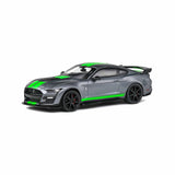 Shelby Mustang GT500 Gris avec Néon Vert 2020 1/43
