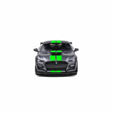 Shelby Mustang GT500 Gris avec Néon Vert 2020 1/43