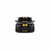 Shelby Mustang GT500 Schwarz mit Gold Stripe 2020 1:43