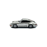 Porsche 911 (964) RS Argent avec Bande Noire 1994 1/43