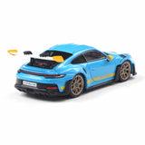 Porsche 911 (992) GT3 RS Tribut 24h Daytona 2003 Blau 2023 1:43