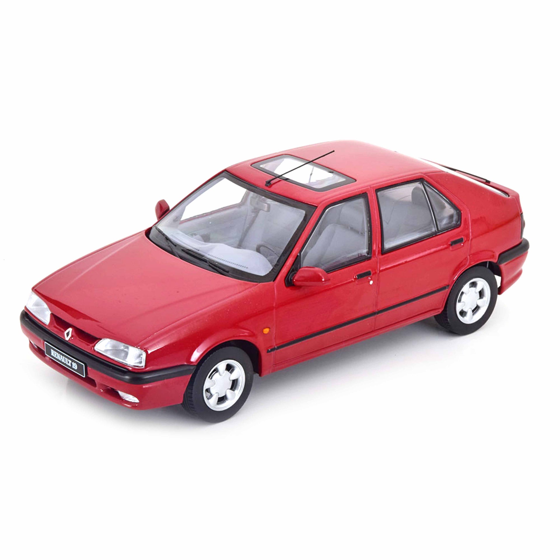 Triple9 1:18 Renault 19 Année de construction 1994 stratos argent métallique T9-1800453 modèle voiture T9-1800453 690000018227 Triple9 1:18 Renault 19 Année de construction 1994 stratos argent métallique T9-1800453 modèle voiture T9-1800453 690000018227