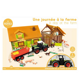 Une journée à la ferme - Lot de 2 bâtiments agricoles