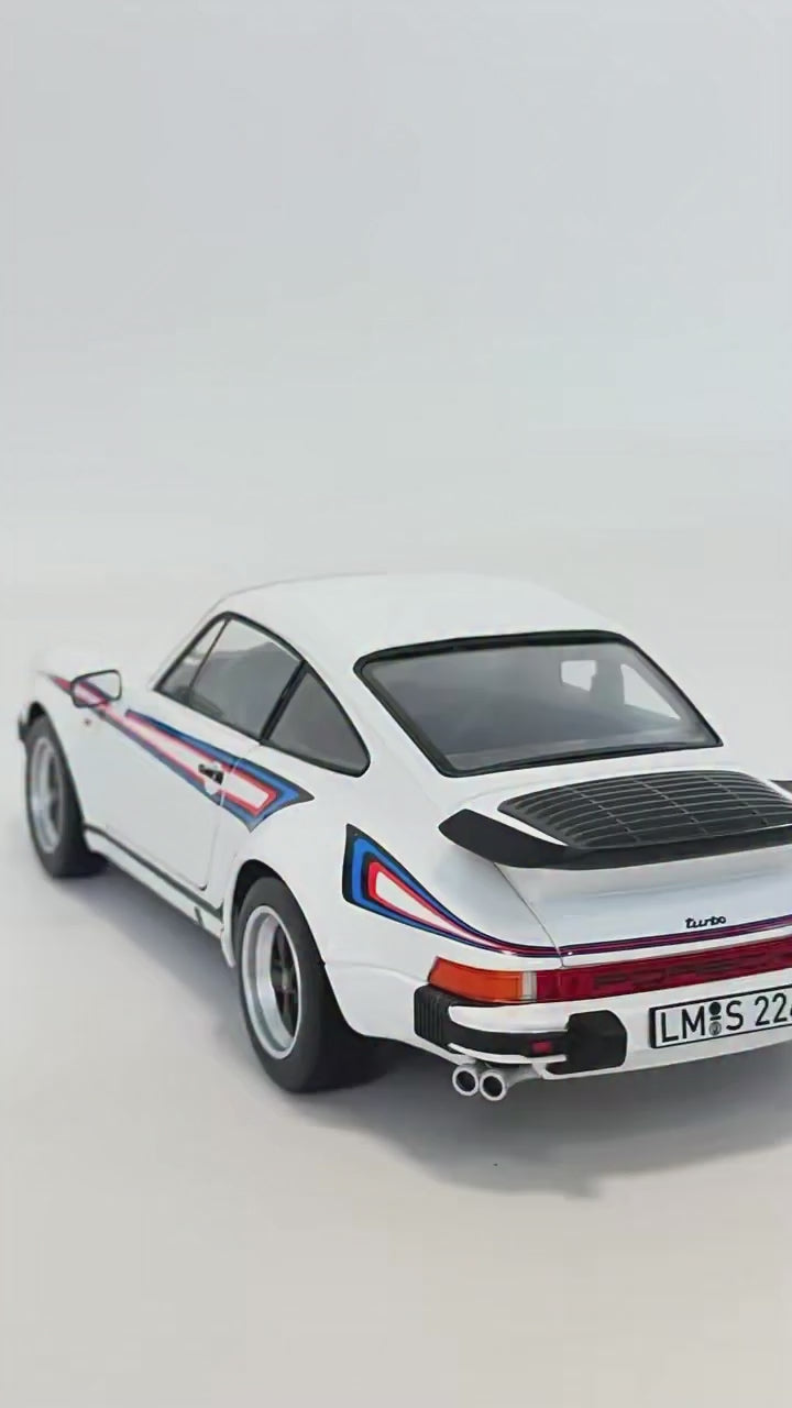 Porsche 911 Turbo 3.3 1980 White Martini 1:18 – Norev